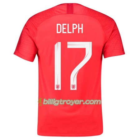 Billige Fotballdrakter England Delph 17 VM 2018 Bortedraktsett